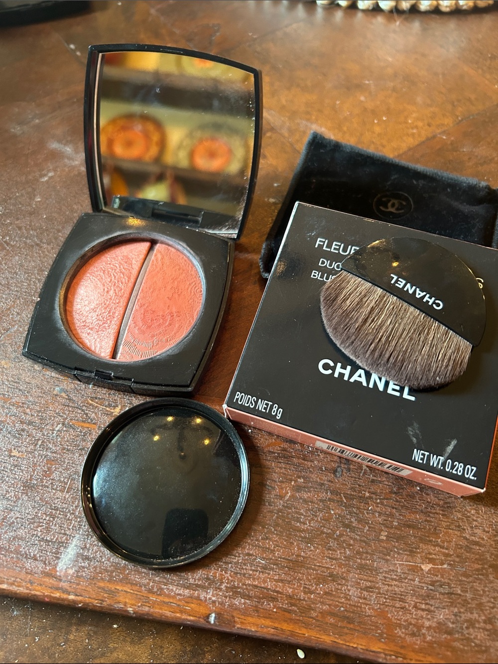 CHANEL Dual-Shade Blush Fleurs De Printemps Rare